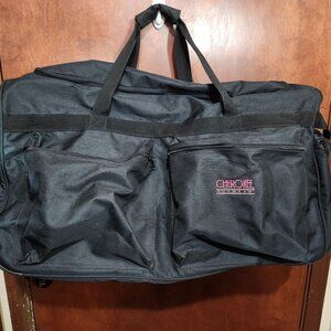 Vintage Cherokee Outerwear Travel Equipment Duffel Bag 28"x14"x14" XL W Wheels